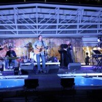 Gil Grand Band on Lido deck